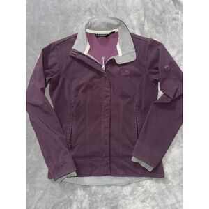 Mountain‎ Hardwear Women's Plum Callisto Full Zip Lined Softshell Sz S